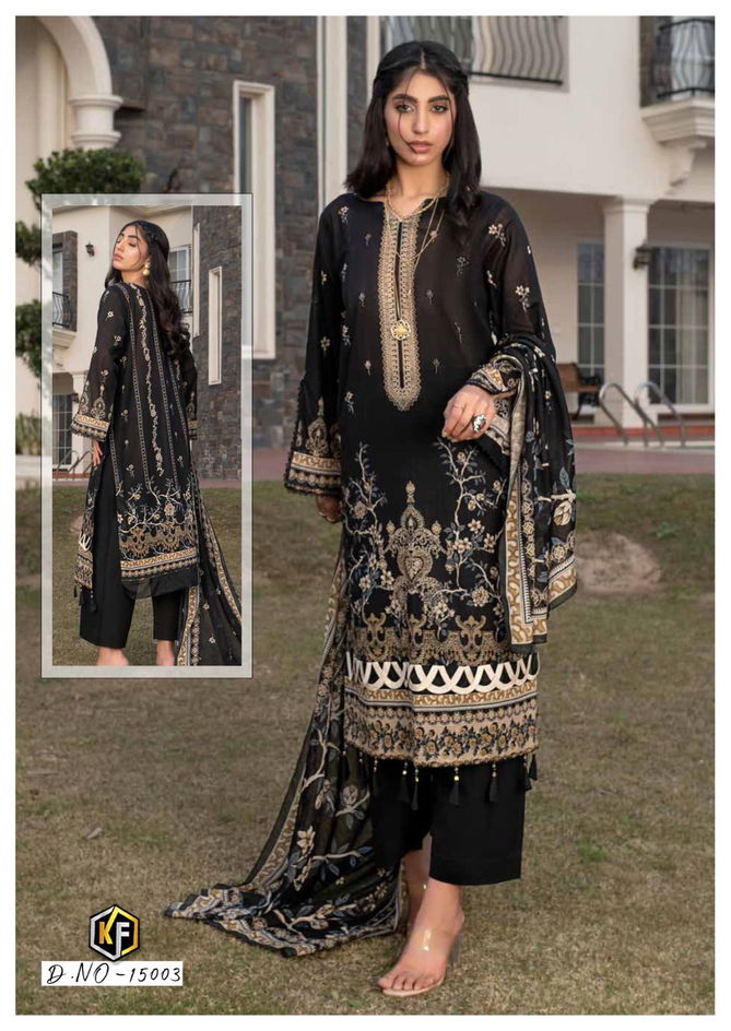 Charizma Vol 15 By Keval Printed Cotton Pakistani Dress Material Orders In India
